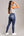 Calça Jeans Skinny Feminina Com Puídos