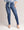 Calça Jeans Skinny Feminina Com Cinto De Lenço