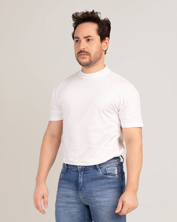 Calça Jeans Masculina Tradicional Regular Slim